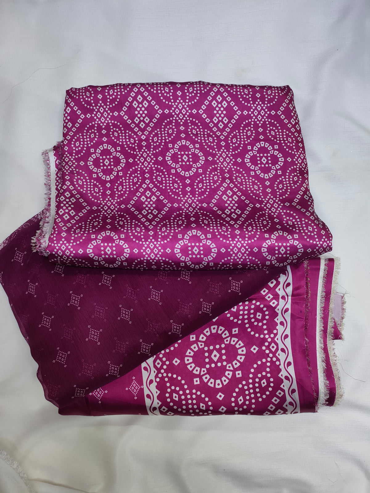 Chunri Print Digital Silk 🌸 | Premium Collection 💫