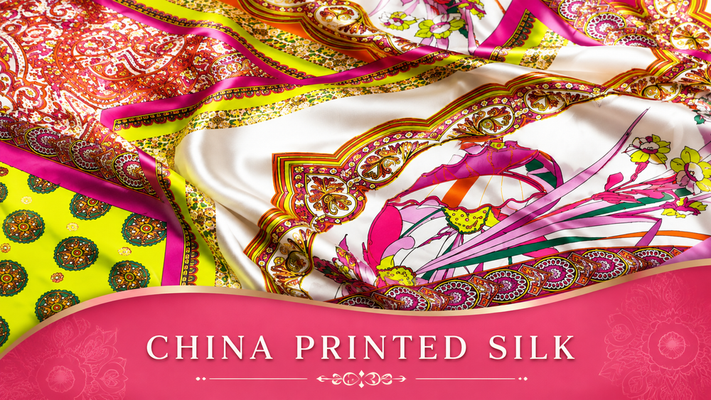 China Printed Silk