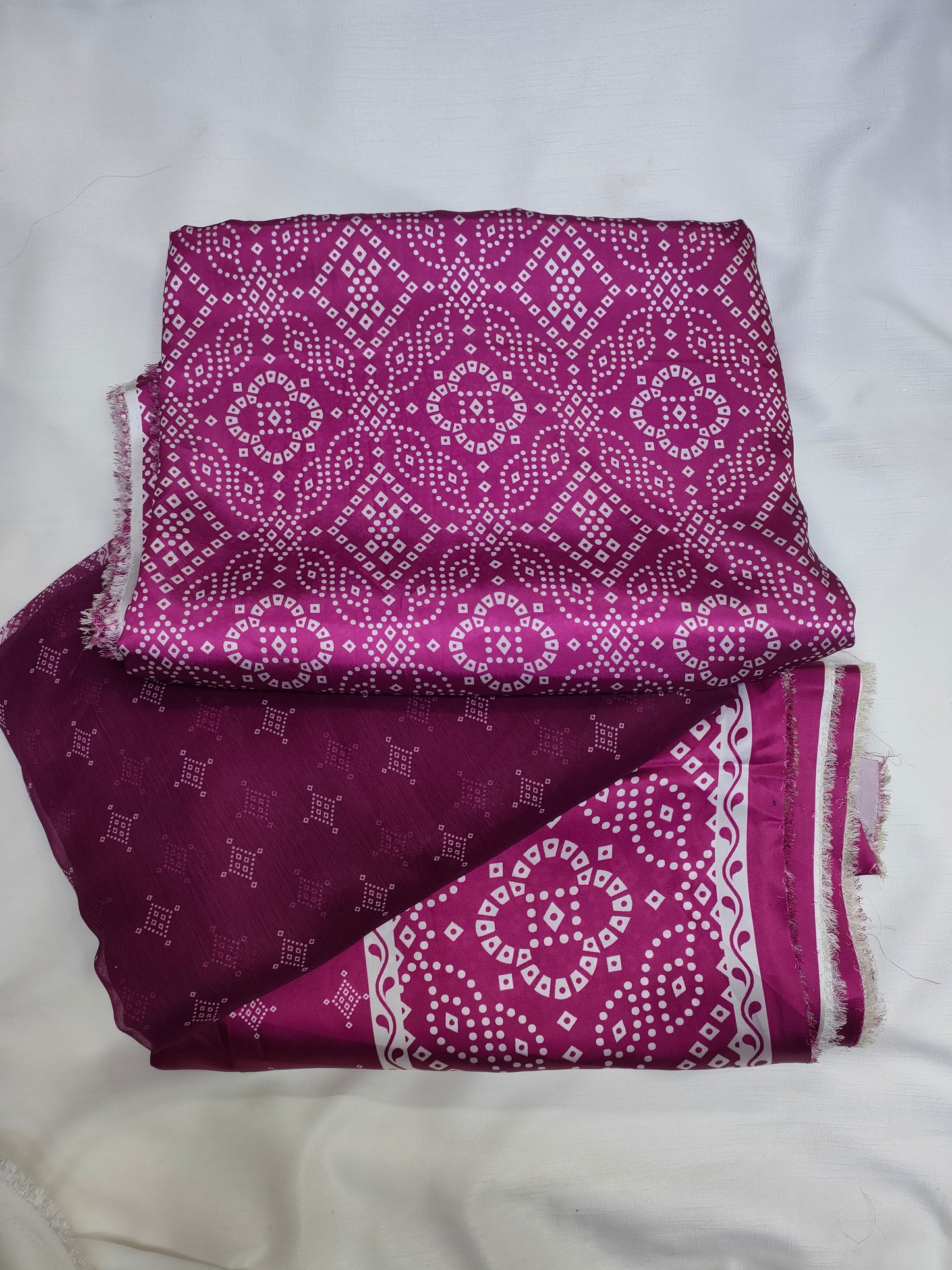 Chunri Print Digital Silk 🌸 | Premium Collection 💫