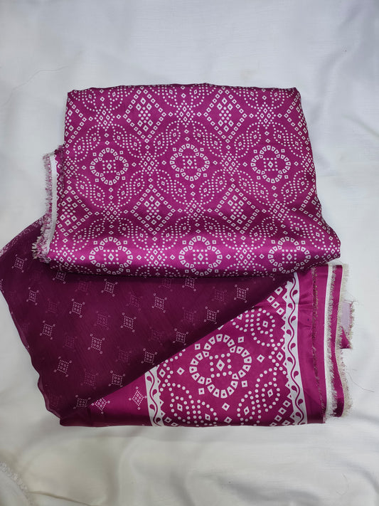 Chunri Print Digital Silk 🌸 | Premium Collection 💫
