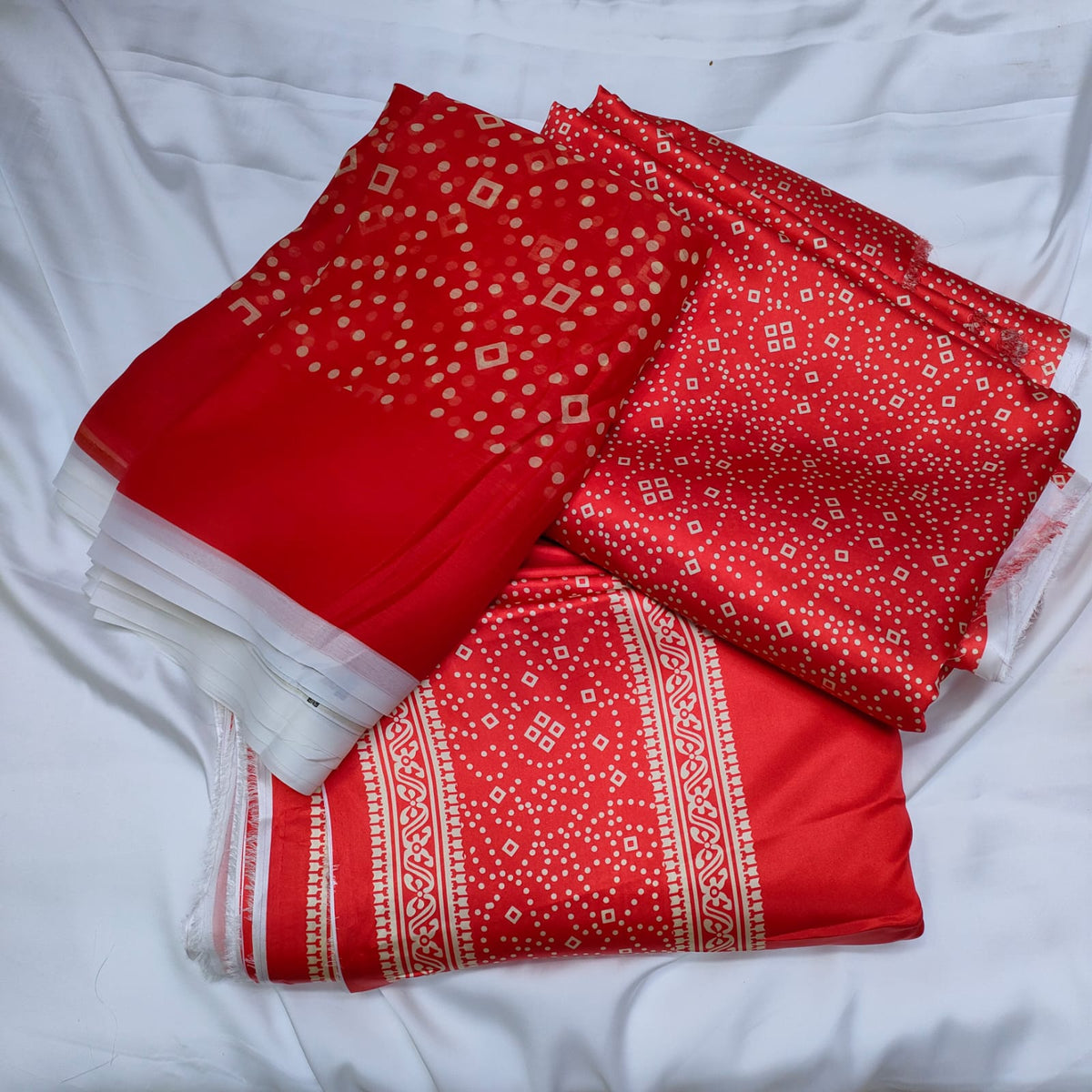 Chunri Print Digital Silk 10🌸 | Premium Collection 💫