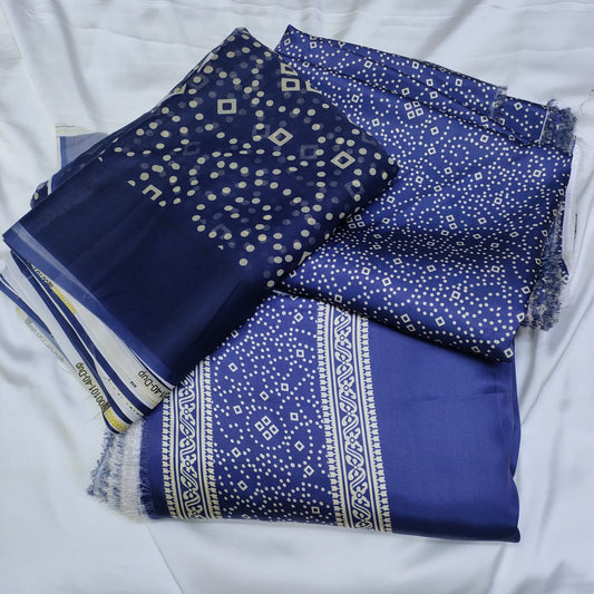 Chunri Print Digital Silk 14🌸 | Premium Collection 💫