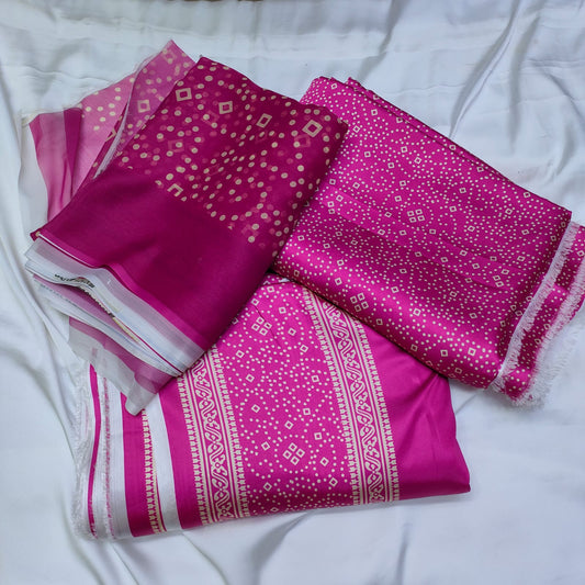 Chunri Print Digital Silk 17🌸 | Premium Collection 💫