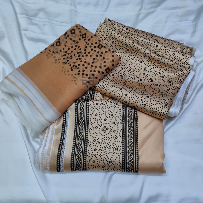 Chunri Print Digital Silk 18🌸 | Premium Collection 💫