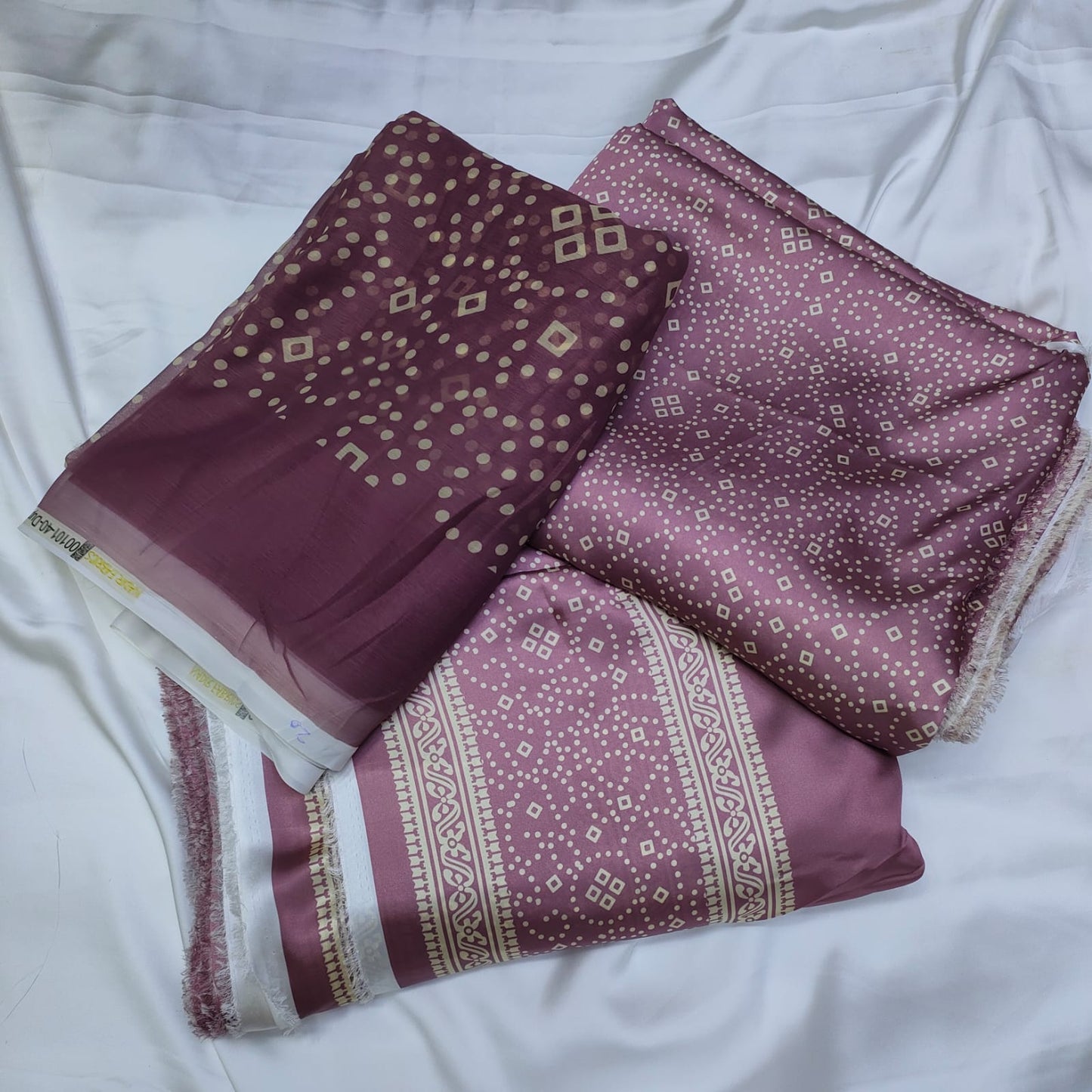 Chunri Print Digital Silk 19🌸 | Premium Collection 💫