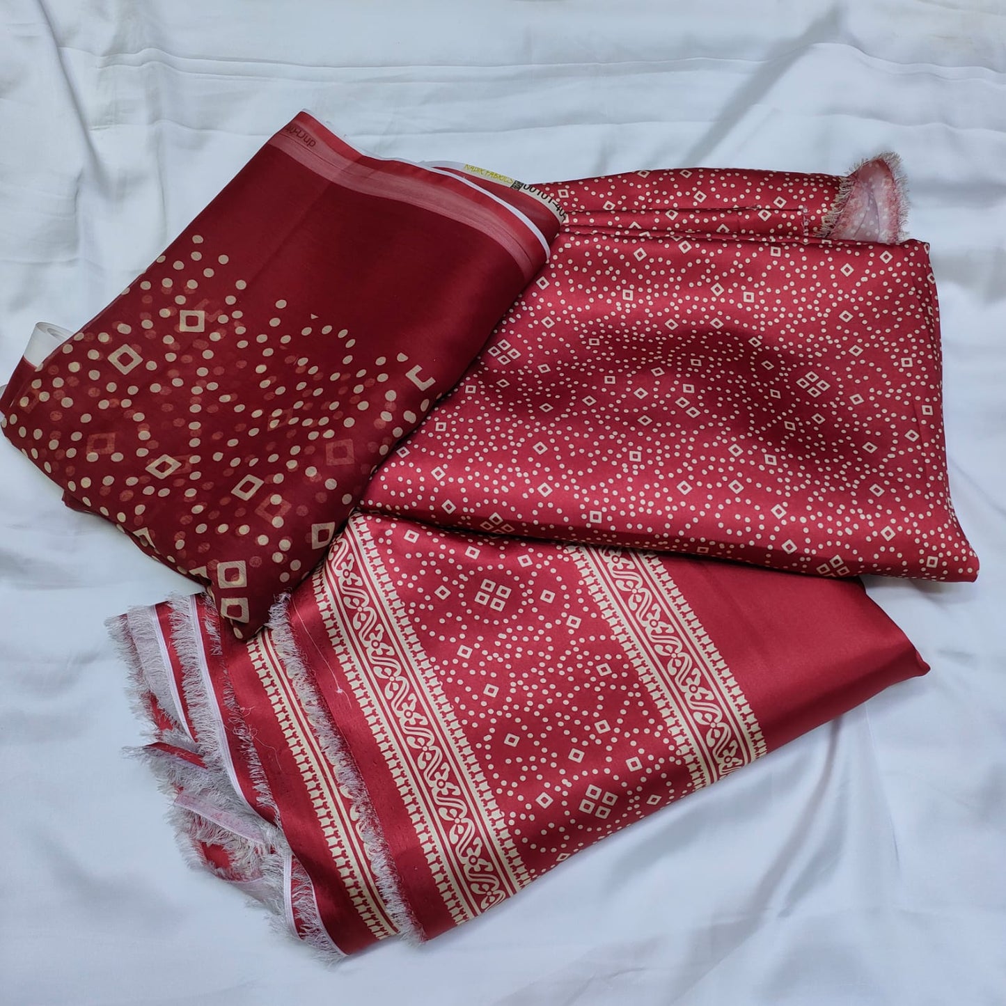 Chunri Print Digital Silk 21🌸 | Premium Collection 💫