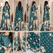 Digital Printed Silk 3pc