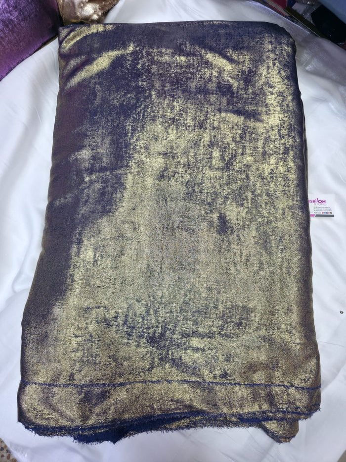 Arabic Shemar Velvet silk | French Shemar Velvet silk ( navy blue )