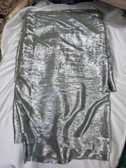 Arabic Shemar Velvet silk | French Shemar Velvet silk ( pistachio silver shine )