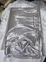 Arabic Shemar Velvet silk | French Shemar Velvet silk (gery silver shine )
