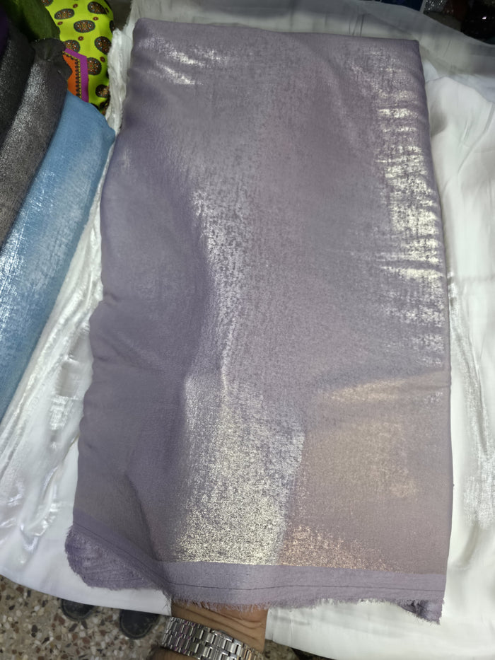 Arabic Shemar Velvet silk | French Shemar Velvet silk ( lilac )