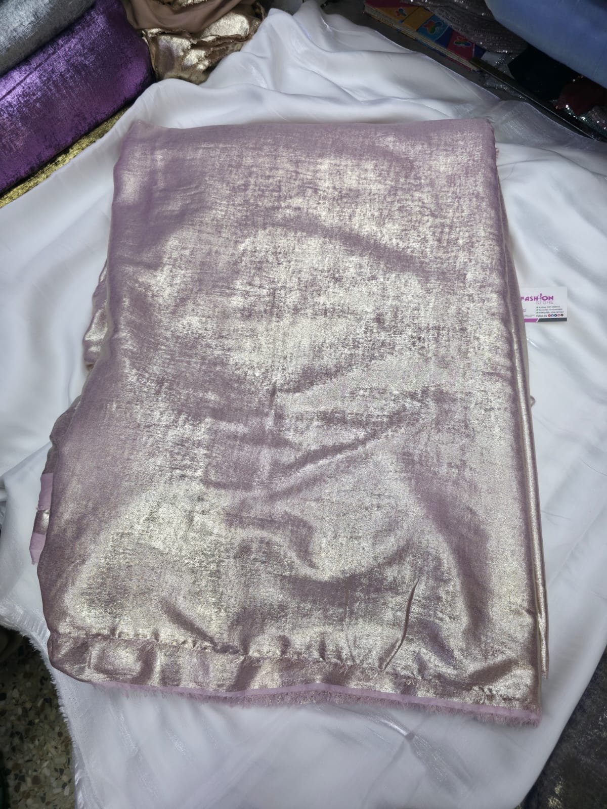 Arabic Shemar Velvet silk | French Shemar Velvet silk ( baby pink )