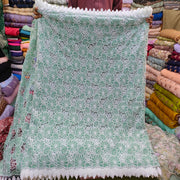 Cut work Qurishia on creap 4pc suit with 8 colours