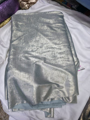 Arabic Shemar Velvet silk | French Shemar Velvet silk ( seag green )