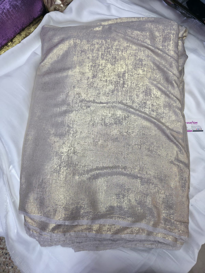 Arabic Shemar Velvet silk | French Shemar Velvet silk ( Smoke off white )