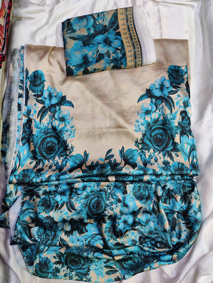 Digital Printed Silk 3pc