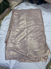 Arabic Shemar Velvet silk | French Shemar Velvet silk (peach light gold )