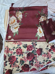 Digital Printed Silk 3pc