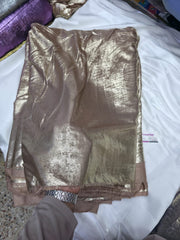 Arabic Shemar Velvet silk | French Shemar Velvet silk ( Rose gold )