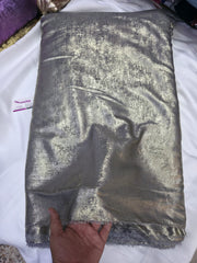 Arabic Shemar Velvet silk | French Shemar Velvet silk ( dark grey )